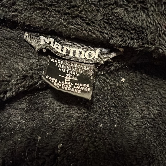 Marmot Black Fleece Jacket - Picture 4 of 4